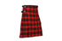 Wallace Tartan Kilt - Scottish Men's Kilt 8 Yard Professional Tartan Traditional Highland Dress Tartan Kilt 24" Drop